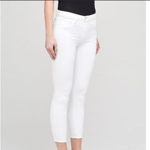 NWOT L’AGENCE White High Rise Jeans XS 24